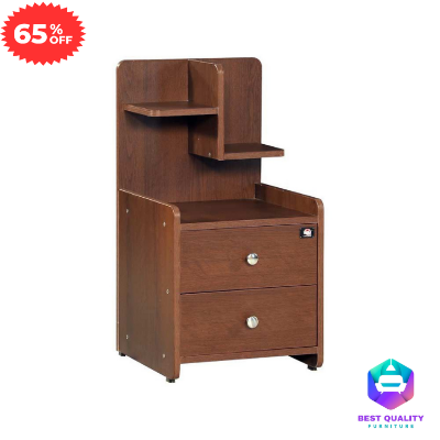 Picture of High Quality Bed Side Table | Shelf Storage with Drawers ( Colour : Antique) - Best Quality Furniture - Minimalistic Sophistication