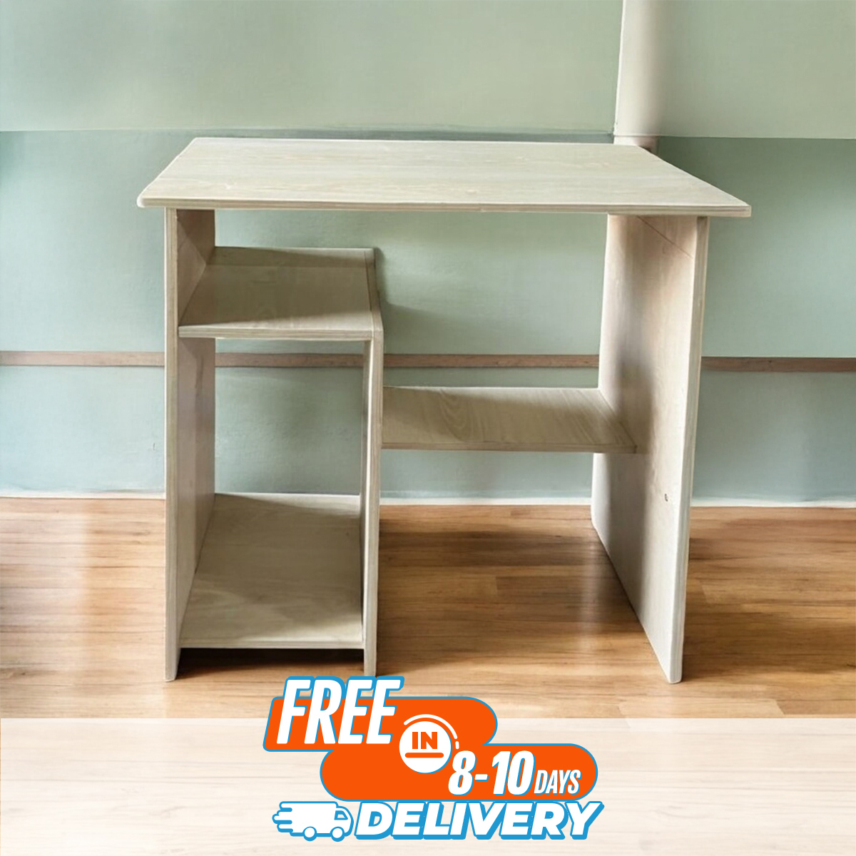 Picture of Computer Table / Multi Compartment for Work From Home PC Table / Laptop Table - Best Quality Furniture - Minimalistic Sophistication