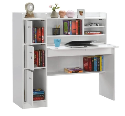 Picture of Modern Reading Table/Study Desk/Laptop Desk with Three Large Storage and Lock by Best Quality Furniture