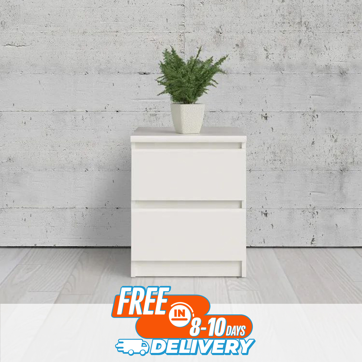 Picture of Bed Side Table, Modern Design For Home, Bedroom Furniture [ Size : H 20 + W 16 + D 14 ]
