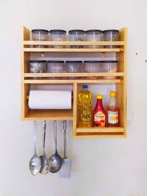 Picture of Modern Kitchen Shelf Rack, Wall Rack for Home & Office,Kitchen Shelf New Design