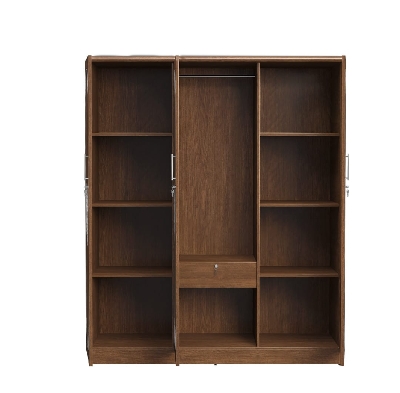 Picture of Premium Quality - Modern 3 Door Almira MDF Laminated Cupboard 72/48