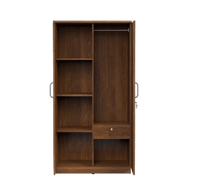 Picture of Premium Quality - Modern 2 Door Almira,Melamine Laminated Board Chevron Cupboard 72/28