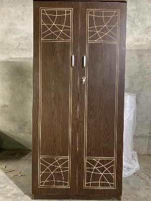 Picture of Premium Quality - Modern 2 Door Almira,Melamine Laminated Board Chevron Cupboard 72/28