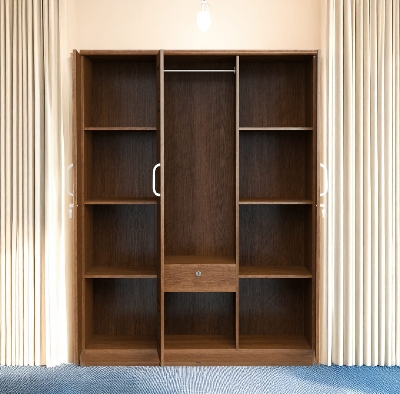 Picture of Laminated Board Chevron 3 Door Cupboard,3 Door Almira 72/48