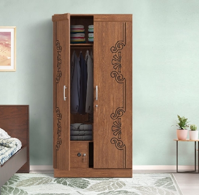 Picture of Antique 2 Door Cloth Storage Almirah Media Storage Cabinet 72/28