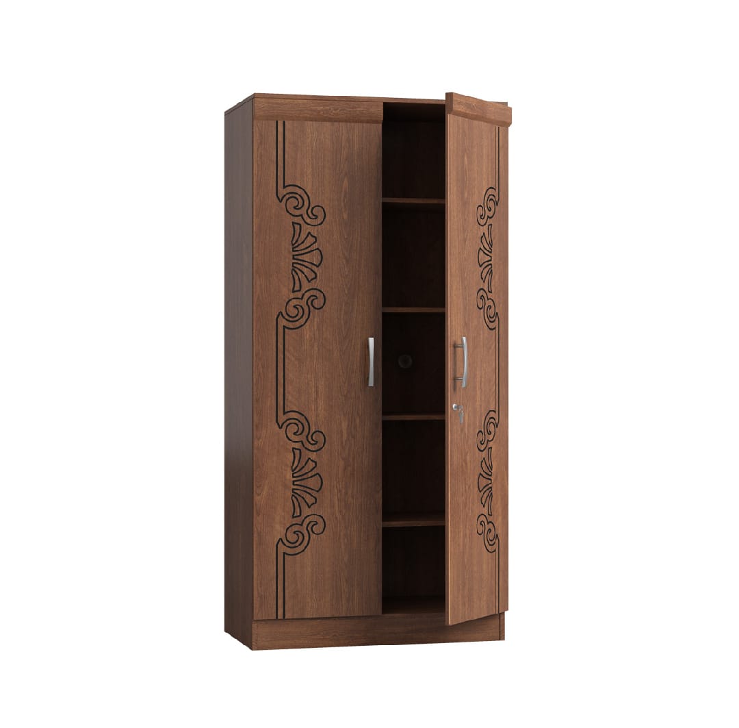 Picture of Antique 2 Door Cloth Storage Almirah Media Storage Cabinet 72/28