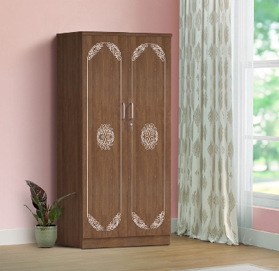 Picture of MDF Laminated Board Wardrobe, Antique Secure 2-Door Almirah 72/28
