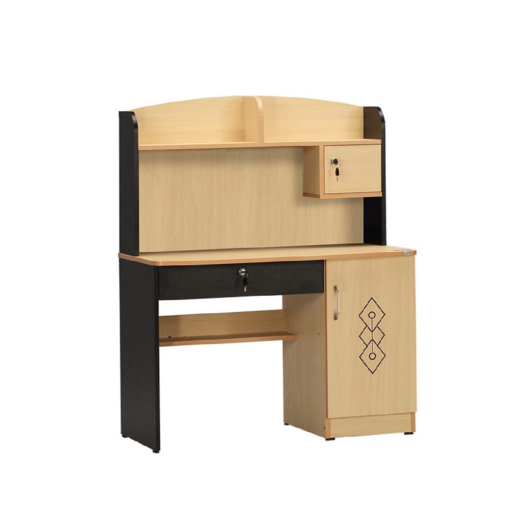 Picture of Beige Black Reading Table,Foldable Laptop - Computer Table 54/36