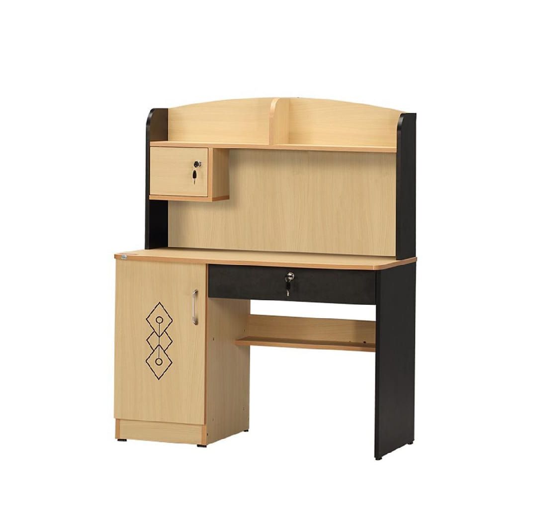 Picture of Beige Black Reading Table,Foldable Laptop - Computer Table 54/36
