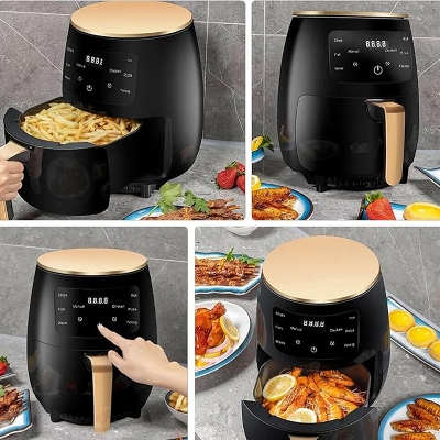 Picture of National Air Fryer With Digital Touschscreen - 6 Ltr Picture of National Air Fryer With Digital Touschscreen - 6 Ltr