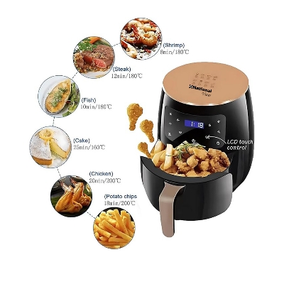 Picture of National Air Fryer With Digital Touschscreen - 6 Ltr Picture of National Air Fryer With Digital Touschscreen - 6 Ltr