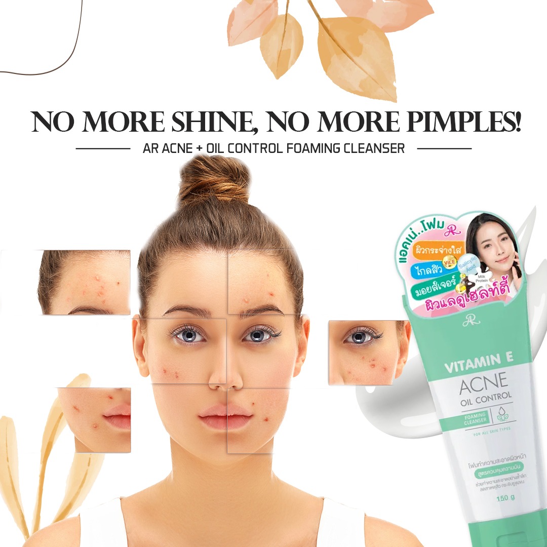 Picture of AR Acne Oil Control Foaming Cleanser-150g
