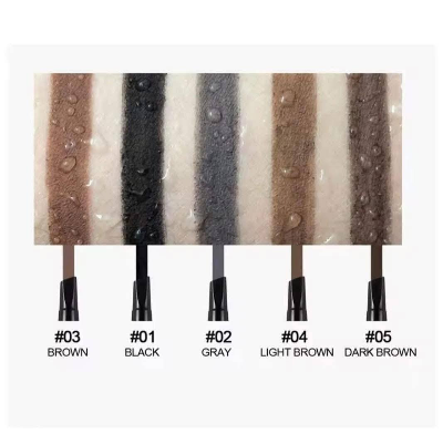 Picture of HANDAIYAN Eyebrow Pencil 2 in 1 Auto Waterproof - Picture of HANDAIYAN Eyebrow Pencil 2 in 1 Auto Waterproof -