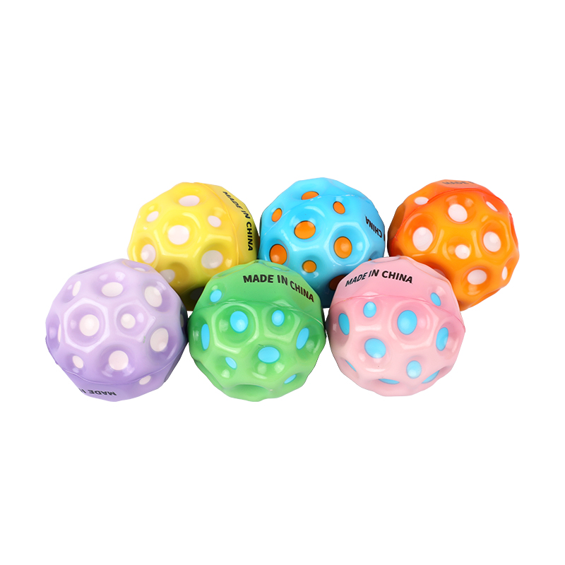 Picture of  Patterned Super-Bouncy Ball Set | Rainbow, Dot, & Fruit Design Playballs | Exciting & Durable Classic Toy