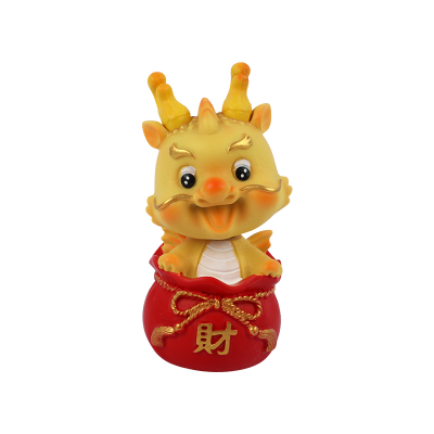 Picture of Joyful Dragon/Deer Wealth Decor | Spring Festival Good Luck Car Ornament | Collectible Chinese Prosperity Figurine |  Moving Head New Year Figure  Picture of Joyful Dragon/Deer Wealth Decor | Spring Festival Good Luck Car Ornament | Collectible Chinese Prosperity Figurine |  Moving Head New Year Figure