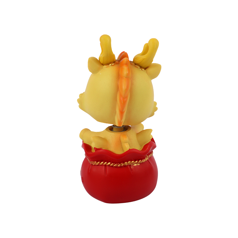 Picture of Joyful Dragon/Deer Wealth Decor | Spring Festival Good Luck Car Ornament | Collectible Chinese Prosperity Figurine |  Moving Head New Year Figure  Picture of Joyful Dragon/Deer Wealth Decor | Spring Festival Good Luck Car Ornament | Collectible Chinese Prosperity Figurine |  Moving Head New Year Figure