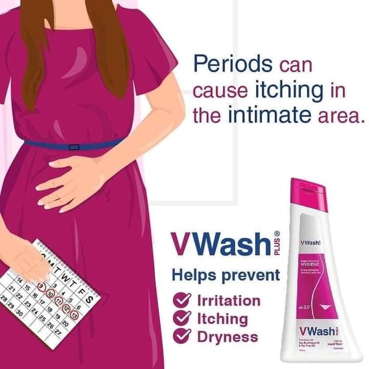 Picture of V Wash Plus Intimate Hygiene Wash 100 ml Indian