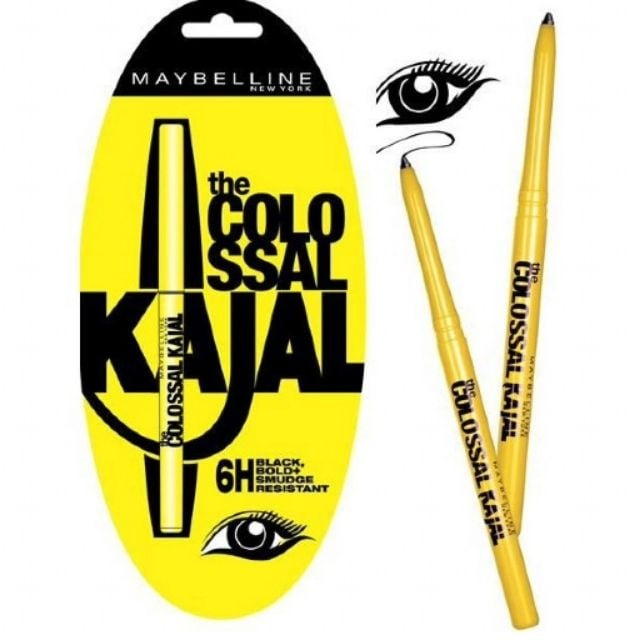 Picture of Maybelline New York Waterproof Colossal Kajal - Black Picture of Maybelline New York Waterproof Colossal Kajal - Black