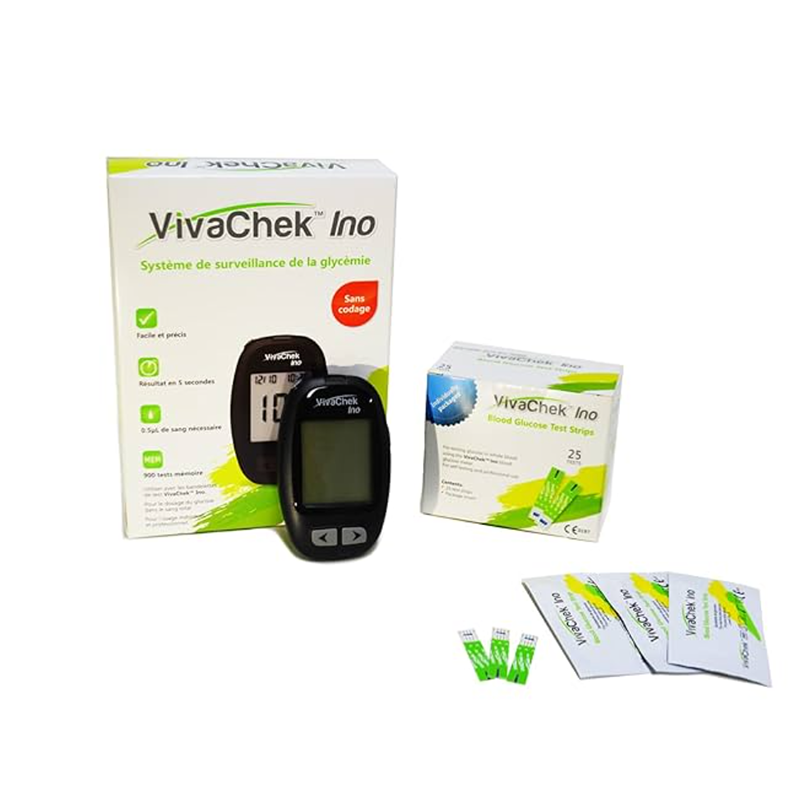 Picture of VivaChek Ino Glucose Monitoring System with 10 strip
