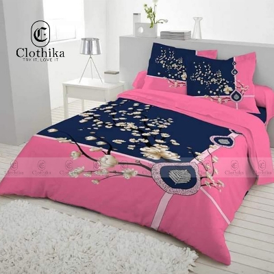 Picture of Digital Home tex Luxury Panel Fashionable Bed Sheet for Home Decoration from Clothika