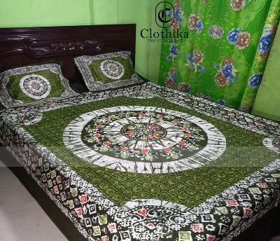 Picture of Digital Home tex Luxury Panel Fashionable Bed Sheet for Home Decoration from Clothika