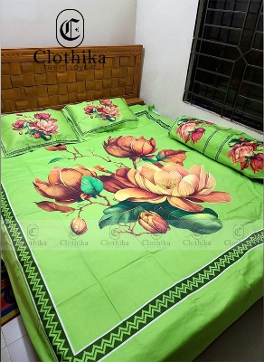 Picture of Digital Home tex Luxury Panel Fashionable Bed Sheet for Home Decoration from Clothika