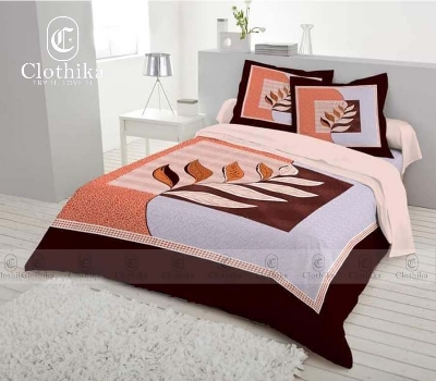 Picture of Digital Home tex Luxury Panel Fashionable Bed Sheet for Home Decoration from Clothika