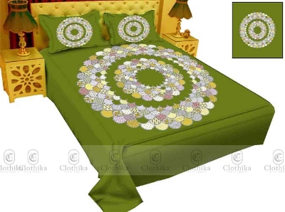 Picture of Digital Home tex Luxury Panel Fashionable Bed Sheet for Home Decoration from Clothika