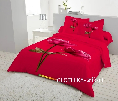 Picture of Eid Special Panel Bedsheet king size8feet/7.5 feet) with 2 pillows cover