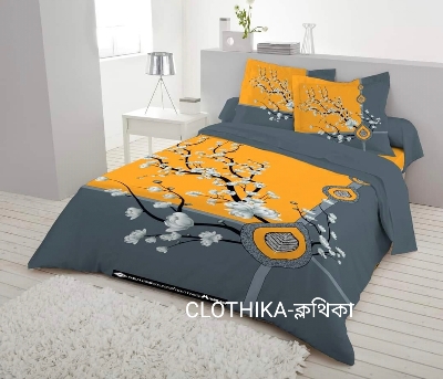 Picture of Luxury Panel Bedsheet king size(8feet/7.5feet) with 2 pillows cover from CLOTHIKA