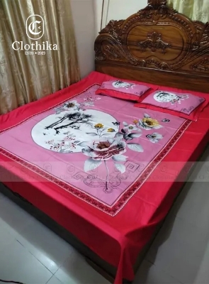 Picture of Luxury Panel Bedsheet premium Quality king size(8feet/7.5feet) with 2 pillows cover from CLOTHIKA