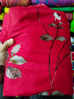 Picture of Twill Cotton Premium Bedsheet king size with 2 pillows cover & 1 side pillow cover for Home decorations