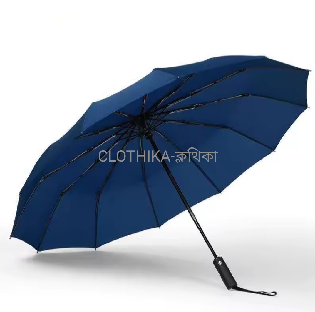Picture of 12 RIBS HEAVY STRONG UMBRELLA FOR MEN /WOMEN FASHIONABLE & TRENDY, WATERPROOF & RAINPROOF.