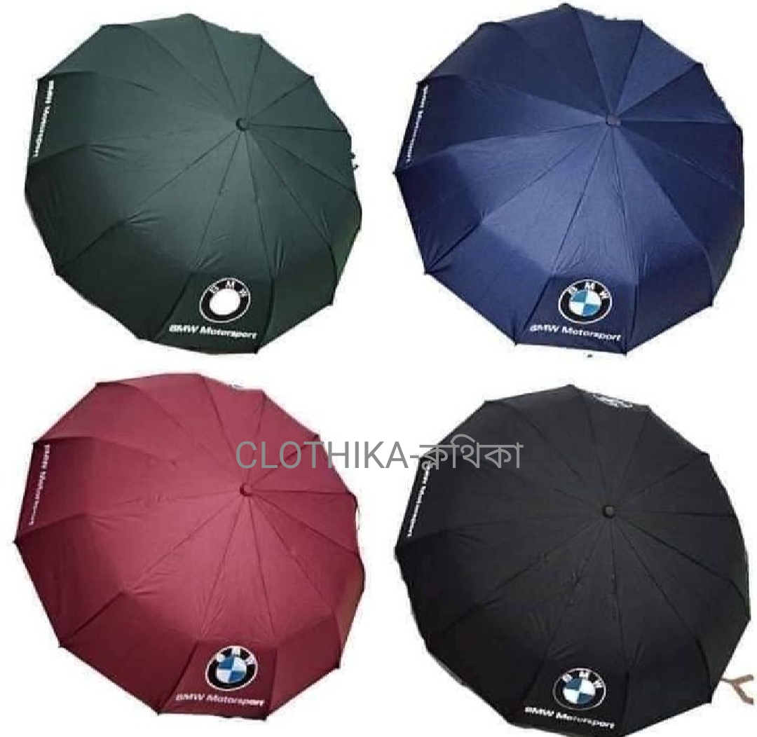 Picture of 12 RIBS HEAVY STRONG UMBRELLA FOR MEN /WOMEN FASHIONABLE & TRENDY, WATERPROOF & RAINPROOF.