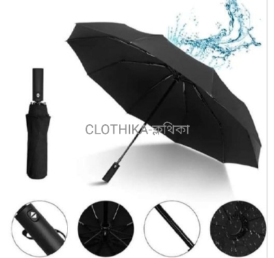 Picture of 12 RIBS HEAVY STRONG UMBRELLA FOR MEN /WOMEN FASHIONABLE & TRENDY, WATERPROOF & RAINPROOF.