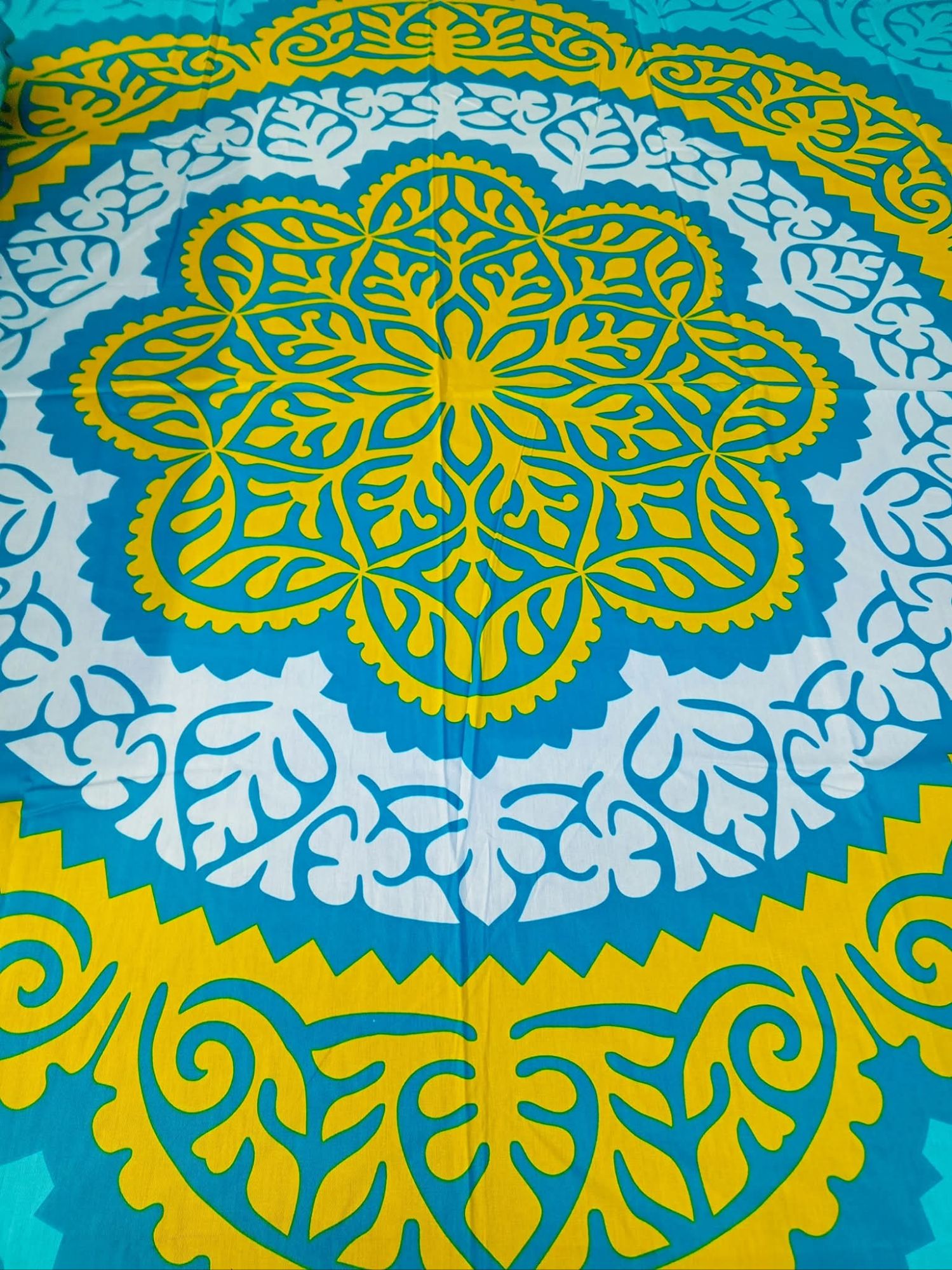 Picture of New Design Luxury Panel Bedsheet king size (8feet/7.5feet) with 2 pillows cover for Home decorations