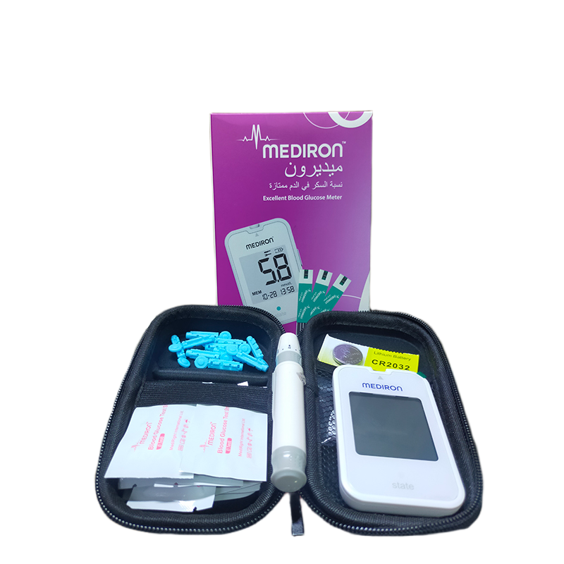 Picture of Mediron Blood Glucose Test Strip with 10 pcs strip