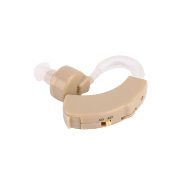 Picture of Portable Hearing Aid Mini Ear Sound Amplifier Adjustable Ear Hearing Amplifier Aid Kit Tone Hearing Aids for the Deaf/Elderly