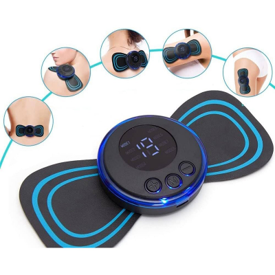 Picture of Portable Mini Electric Neck Massager EMS Massage Patch for Muscle Pain Relief