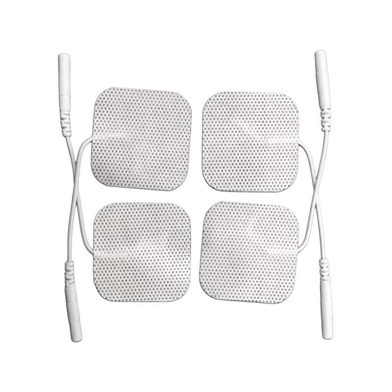 Picture of 10 pair 5x5cm Electrode Pads for Electric Tens Acupuncture Digital Therapy Machine for Slimming Electric Body Massager Frequency