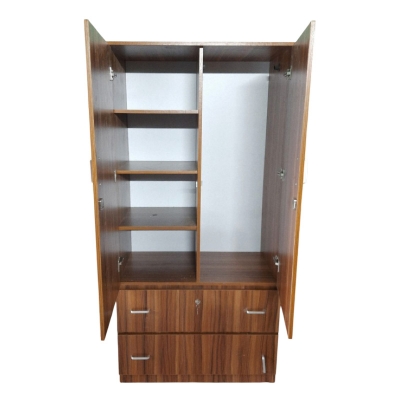 Picture of Premium Design 2 Door with 2 Large Drawer Almira/Wardrobe H70 + L30 + W14 by Best Quality Furniture M