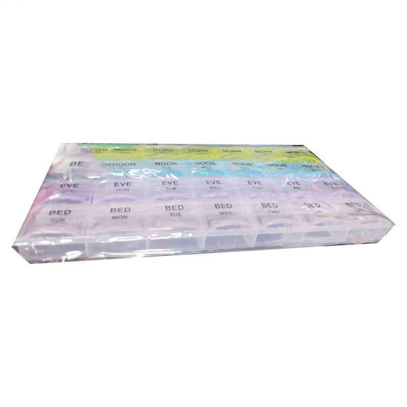 Picture of Homesoul Medicine Organizer Reminder Storage Box for 28 Days or 4 Weeks
