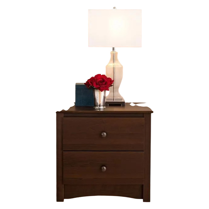 Picture of Bed Side Table with 2 Drawers, Functional 2-Drawer Bedside Table for Bedroom [ 14" Depth x 16" Width x 20" Height ]