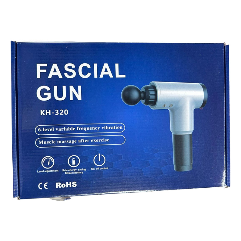 Picture of Electric Rechargable Vibration system Body facial and muscle massage gun & Recovery massager, facial, body massage machine, Facial Body Massage Gun