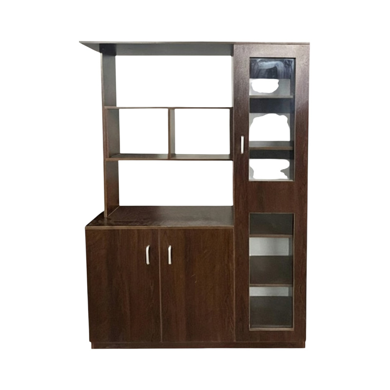 Picture of Modern Open Shelves Storage with Double Cabinet Drawers | Premium Design & Quality by Best Quality Furniture - Minimalistic Sophistication