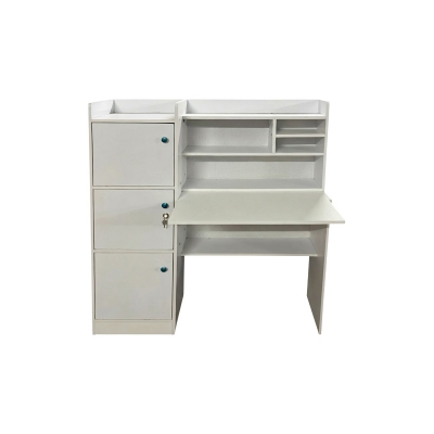 Picture of Modern Reading Table/Study Desk/Laptop Desk with Three Large Storage and Lock by Best Quality Furniture