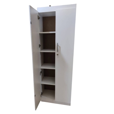 Picture of Modern 2 Doors Almirah with Inner Storage Shelves - Best Quality Furniture - Furniture & Decor - Modern and Trendy