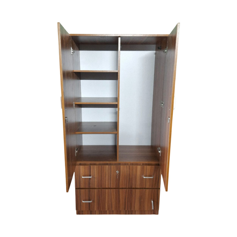 Picture of Premium Design 2 Door with 2 Large Drawer Almira/Wardrobe H70 + L24 + W12 by Best Quality Furniture