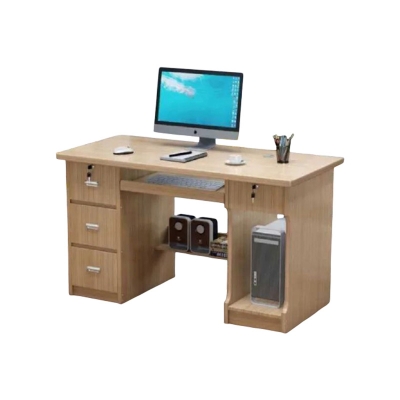 Picture of Modern Office Table With File Shelf Workstation - Versatile And Functional Workspace Solution